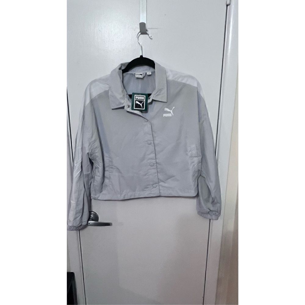 PUMA ARTIC ICE LIGHT WEIGHT SNAP JACKET SIZE M P1-26 NEW